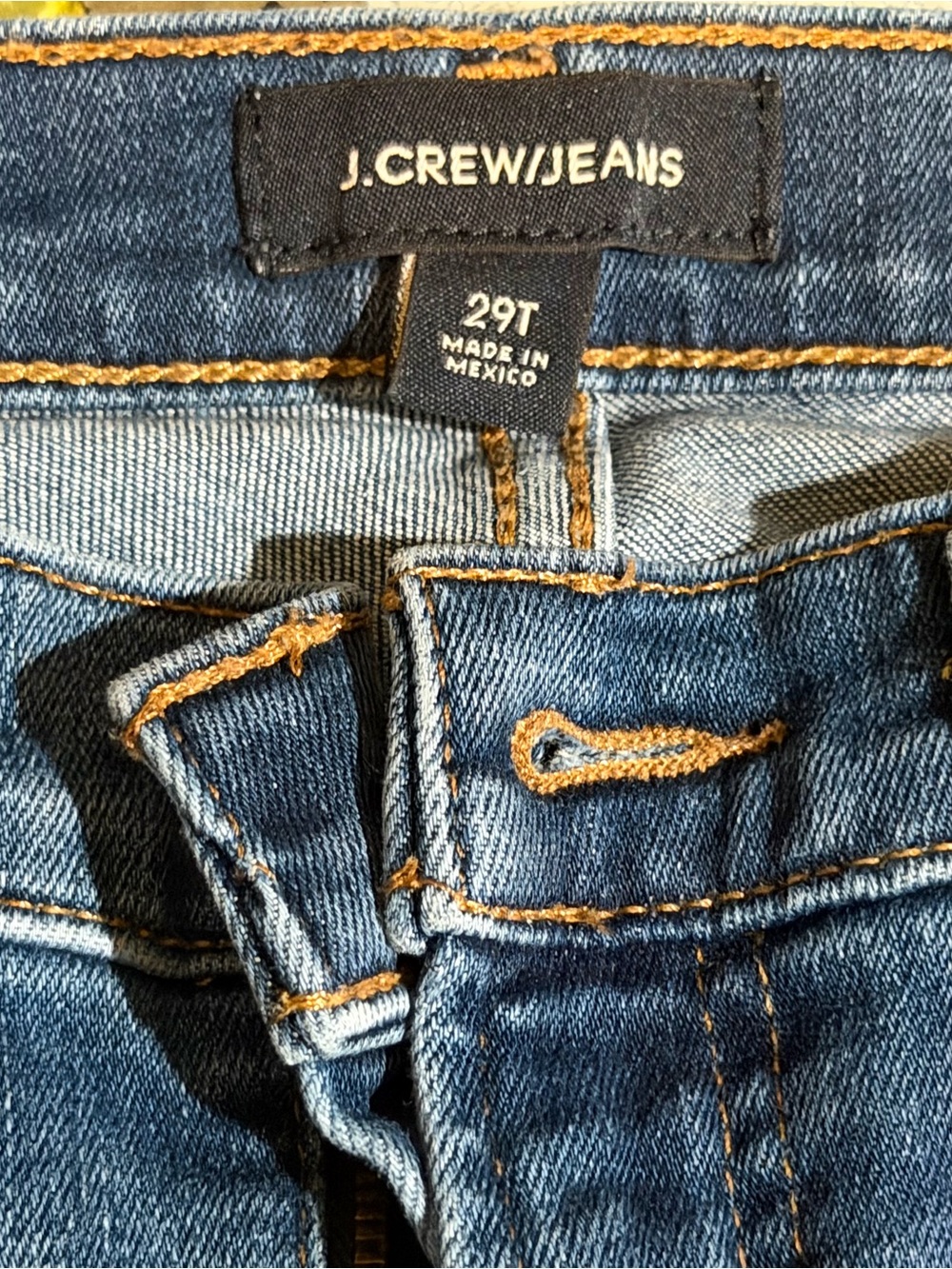 J. Crew Slim Blue Denim Jeans